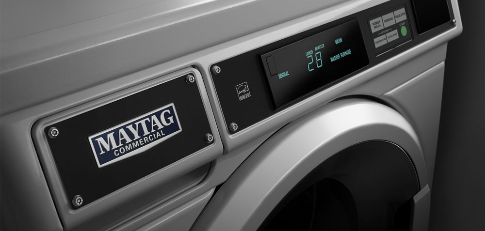 Shared laundry room for apartment and multi-family housing
